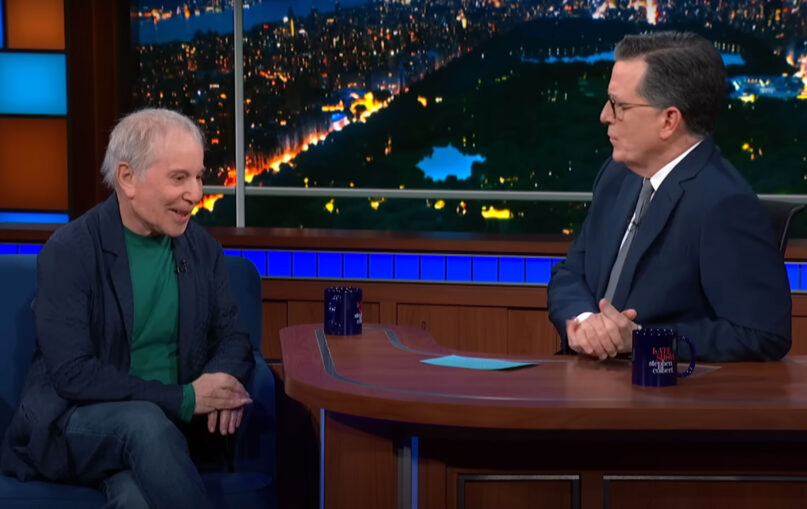 When Stephen Colbert and Paul Simon talked about faith